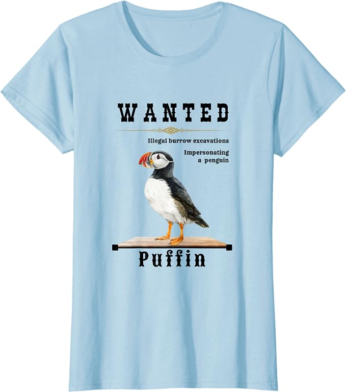 Wanted Puffin T-Shirt