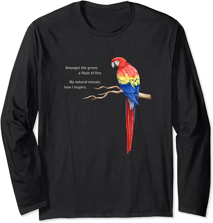 Scarlett Macaw Fire and Inspire